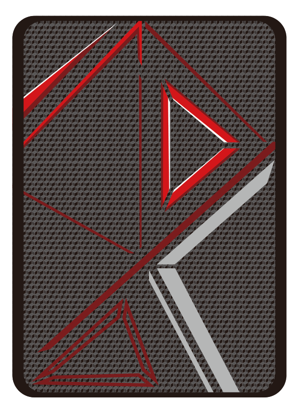 ワイドアップポッケ ブラック×ミラノレッド