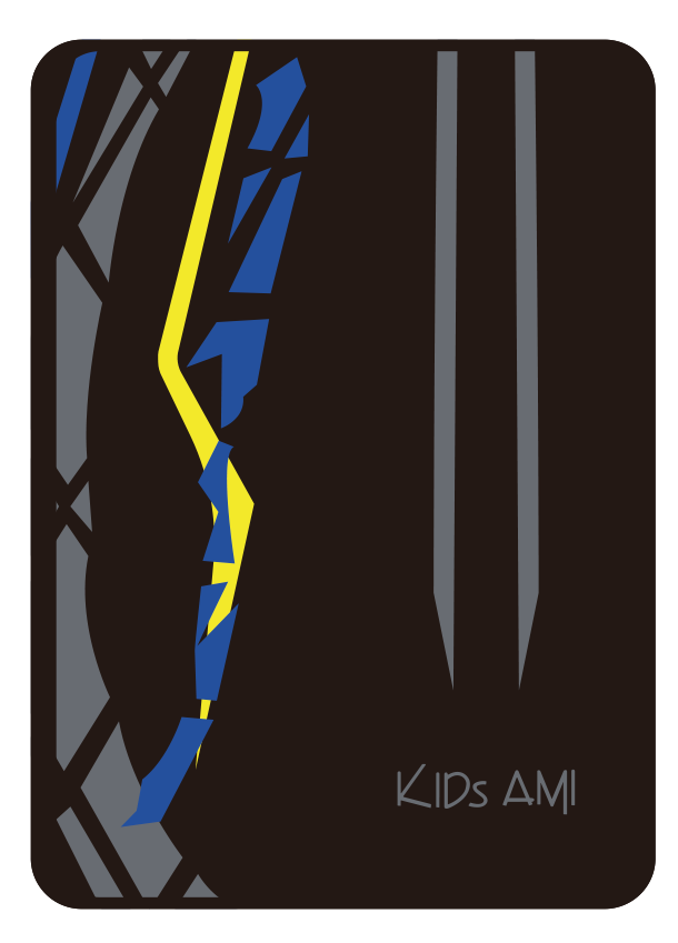 エレファントキューブスター ブラック×マリンブルー