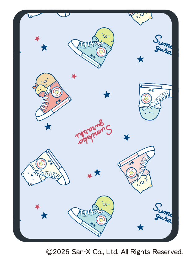 【CONVERSE】コンバース×すみっコぐらし ミッドナイトブラック